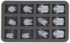 HS040A054 Feldherr Half-Size foam tray for Legions Imperialis - 12 compartments