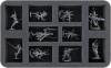 HS050A100 Feldherr foam tray for Aeldari - 10 compartments