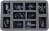 HS050A139 Feldherr foam tray for Ossiarch Bonereapers - 10 compartments