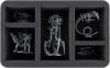 HS075A022 Feldherr foam tray for Necrons - 5 compartments