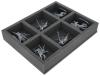 FS060A015 foam tray for Gloomspite Gitz - 6 compartments