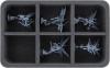 HS060A058 Feldherr foam tray for Sylvaneth - 6 compartments