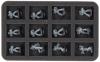 HS040A043 Feldherr foam tray for Legiones Astartes - 12 compartments