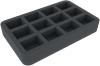 HS040A016 Feldherr foam tray for Dungeons and Dragons - 12 miniatures