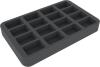 HS035A034 Feldherr foam tray for Kinder Suprise Egg Figures - 16 compartments