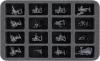HS035A052 Feldherr foam tray for Genestealer Cults - 16 compartments