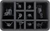 HS070A042 Feldherr foam tray for Space Marines - 10 compartments