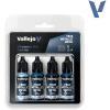 TMM Ultramarine Blue Paint Set (4)
