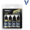 TMM Greenish Gold Paint Set (4)