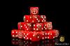 Universal Peace Red Dice Set (Round) - Baron of Dice