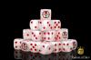 Universal Peace White Dice Set (Round) - Baron of Dice