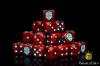 Dwarf Red Dice Set (Round) - Baron of Dice