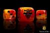 Fires of Hell Dice Set (Round) - Baron of Dice