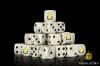 Flaming Book Dice Set (Round) - Baron of Dice
