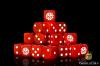 Death Engines Red Dice Set (Round) - Baron of Dice