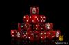 Imperial Helm Red Dice Set (Round) - Baron of Dice