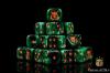Flaming Drake Dice Set (Round) - Baron of Dice