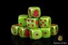Orc - Red Dice Set (Round) - Baron of Dice