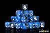Lucky Blue Orc Dice Set (Round) - Baron of Dice