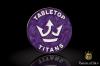 Tabletop Titans - Purple: 40mm Metal Coin - Baron of Dice