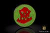 Ork - Red: 40mm Metal Coin - Baron of Dice