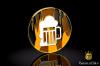Beer Mug: 40mm Metal Coin - Baron of Dice