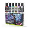 Vivid Metallic Paints Set