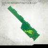 Bedlam Fraternity Battle Ruler 9” [green] (1)