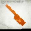 Bedlam Fraternity Battle Ruler 9” [orange] (1)
