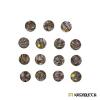 Hi-Tech 50mm Round Base Toppers - 47mm