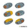 Town Streets 75x42mm Oval Base Toppers