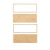 Old Monstrous Infantry 3x1 Square Base Movement Trays (2)