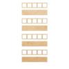 Infantry 5x1 Square Base Converter Trays (4)