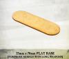 25mm x 70mm Flat Bases for Prone Models (1,5mm HDF) 20x