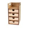 Standalone Drawers Rack