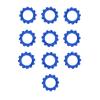 Vehicle Hull Points Tokens - Blue (10)