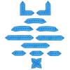 Imperial Deployment Zone Markers Set - Blue
