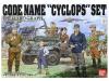 Hg 1/35 Gundam Code Name Cyclops Set Model Kit