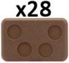 Medium Bases 4 (with Figure Holes)
