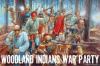 Woodland Indian War Party