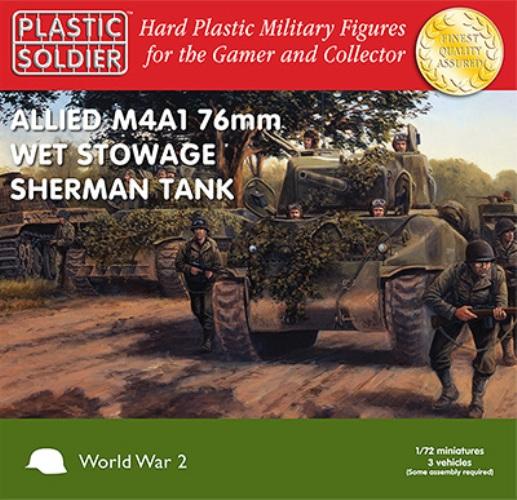 SHERMAN M4A1 76 STOWAGE 1/72