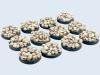 Skulls Bases, Round 25mm (5)