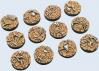 Wasteland Bases, Round 25mm (5)