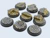 Cobblestone Bases, WRound 30mm (5)