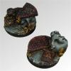 Ancient Ruins 40 mm Round Bases set3 (2)