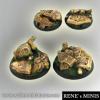 Celtic Ruins 40mm Round Bases #2 (2)