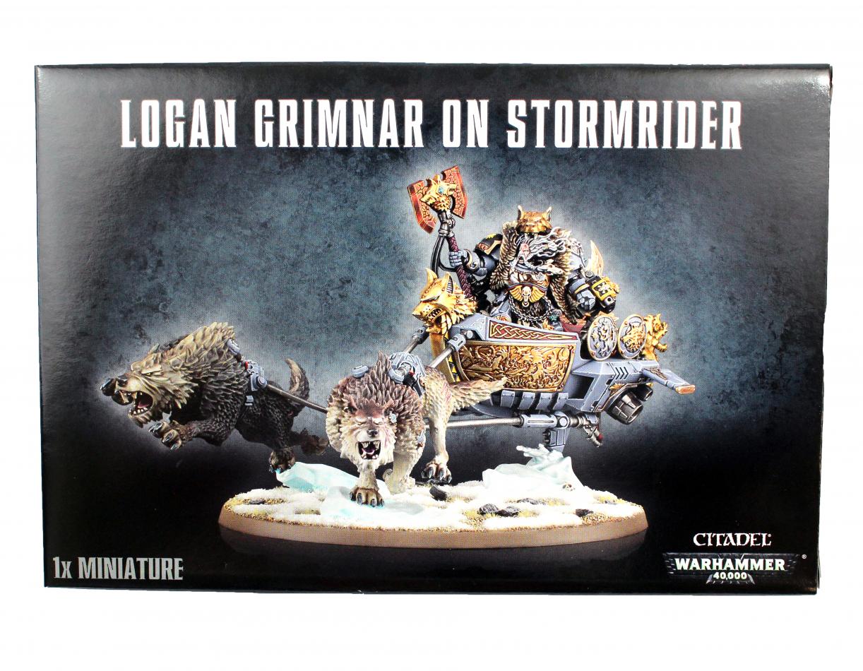 Logan Grimnar on Stormrider