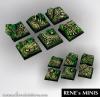 Elven Temple Ruins Square Bases 25mm (5)