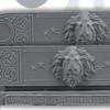 Lion Decorated Plates #2 (2)
