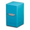 Lt Blue Satin Tower Deck Box